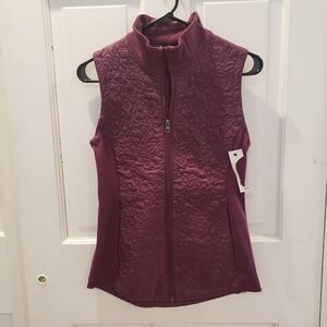 Zelos Active Packable Purple Quilted Vest